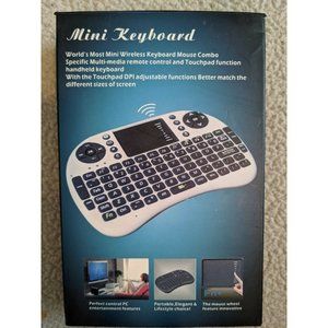 Mini Portable Wireless Keyboard With Touchpad T2